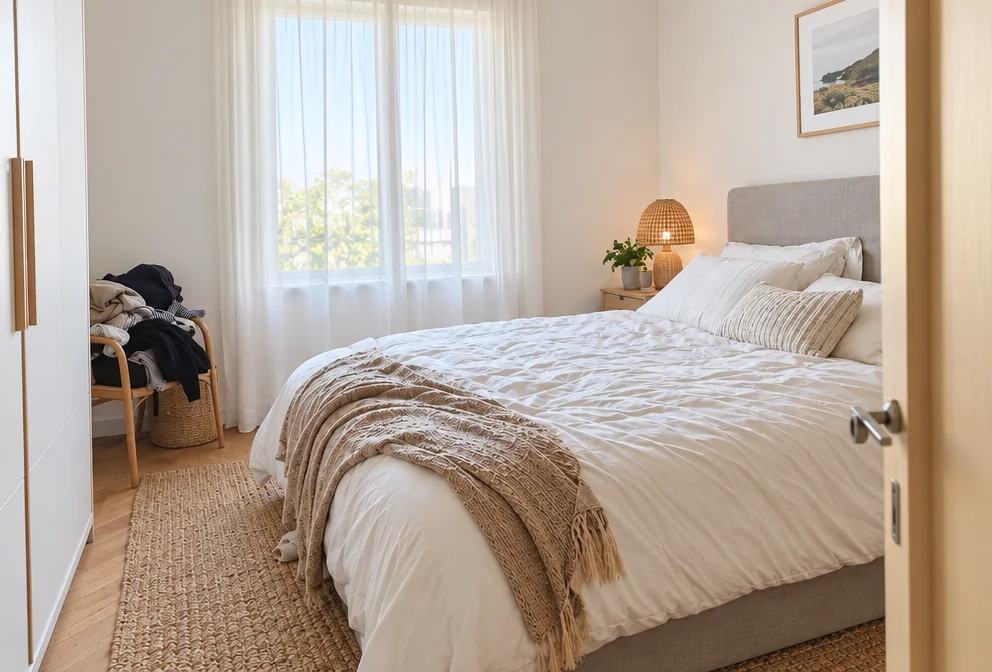 Holiday-rental photos, bright and airy
