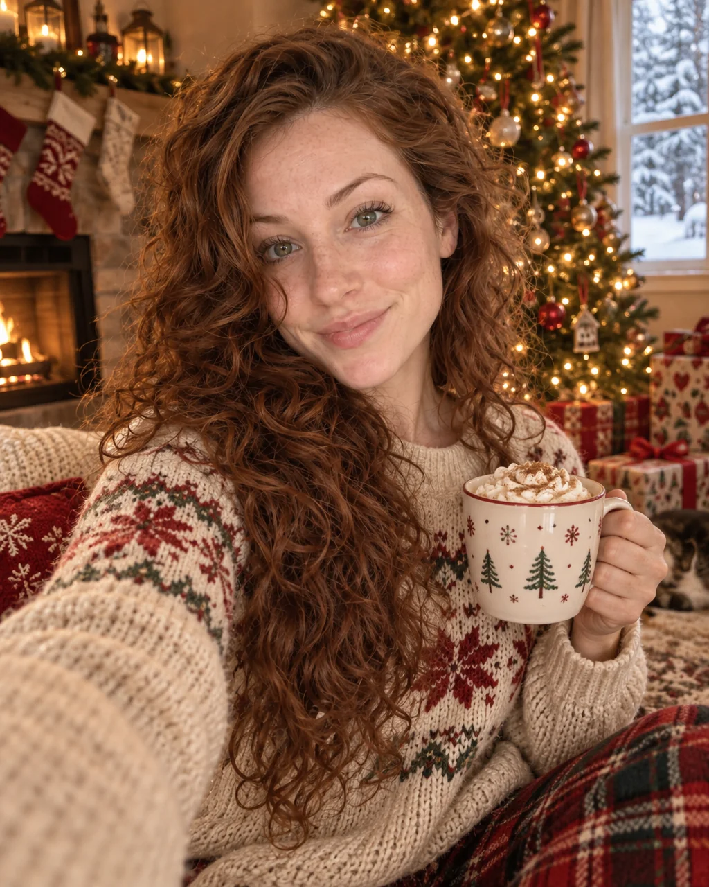 Christmas photos, no photographer