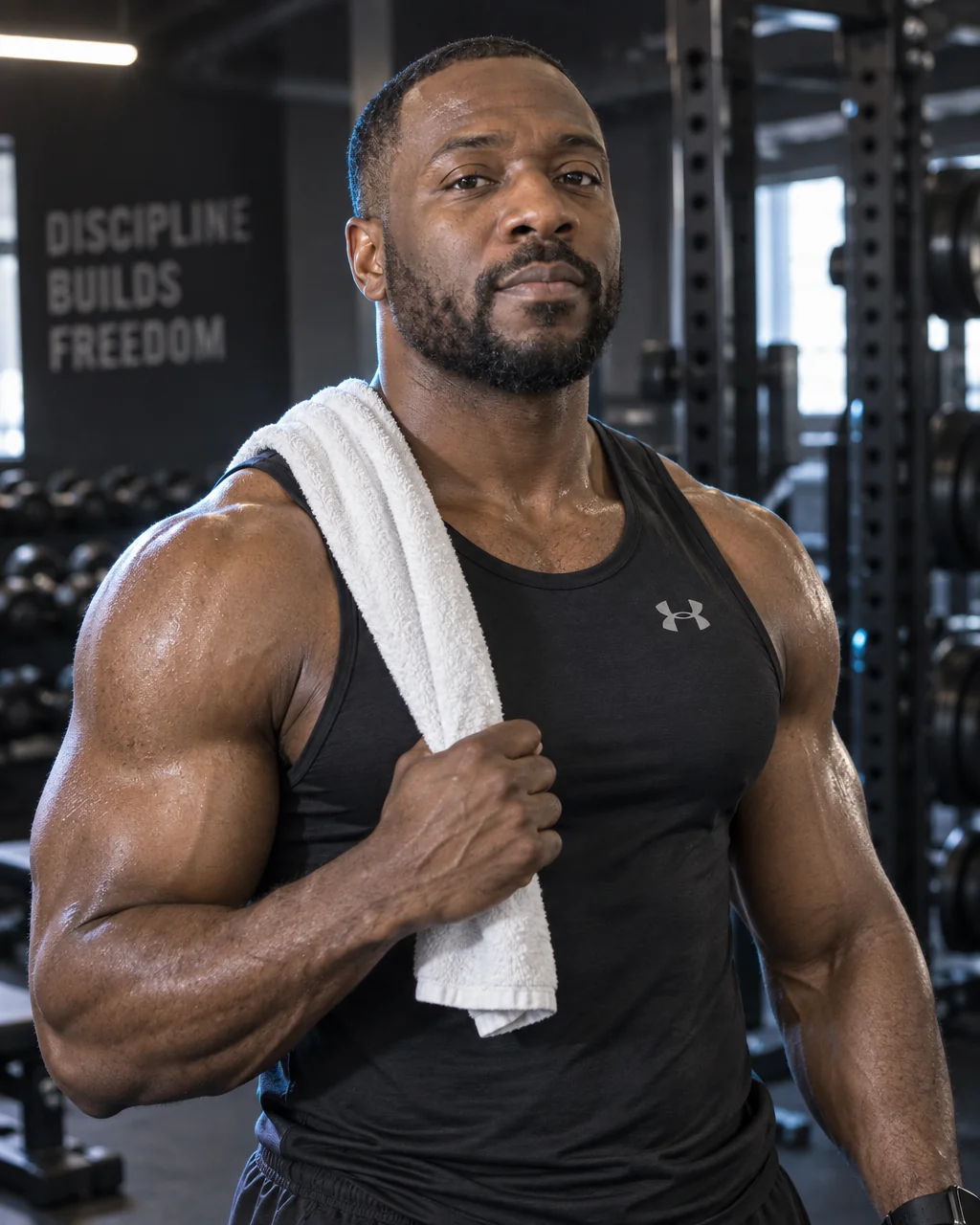 Fitness photos, no photographer