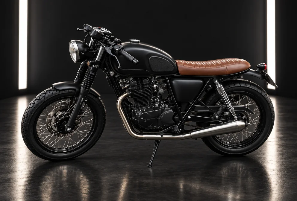 Motorcycle photos, studio to open road