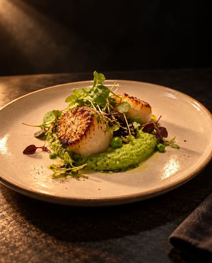 Dish photos with a fine-dining finish