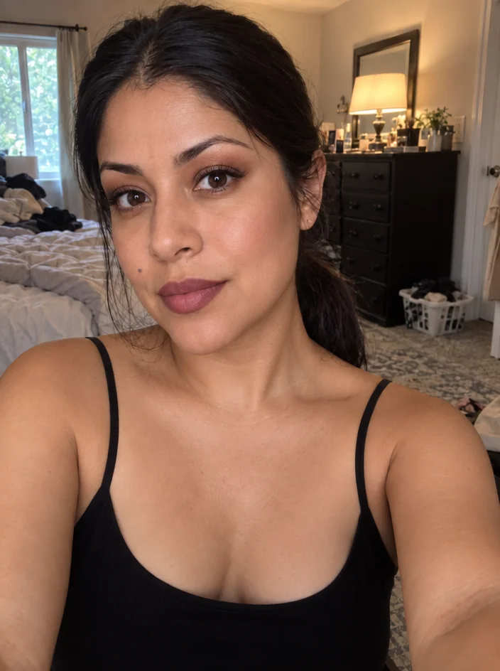 Makeup — after editing