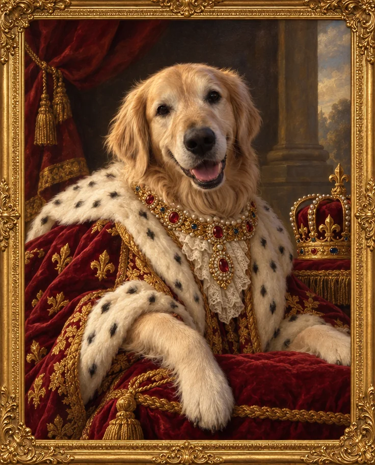 Pet Portrait — after editing
